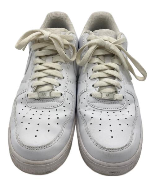NIKE（ナイキ）NIKE (ナイキ) AIR FORCE1 LOW ホワイト サイズ:27.5㎝の古着・服飾アイテム