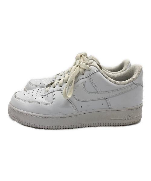 NIKE（ナイキ）NIKE (ナイキ) AIR FORCE1 LOW ホワイト サイズ:27.5㎝の古着・服飾アイテム