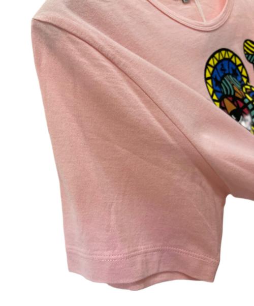 Vivienne Westwood（ヴィヴィアンウエストウッド）Vivienne Westwood (ヴィヴィアンウエストウッド) プリントTシャツ ピンク サイズ:44の古着・服飾アイテム