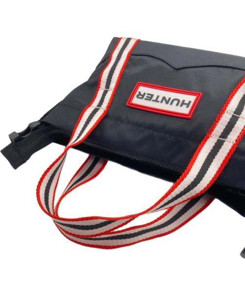 HUNTER（ハンター）HUNTER (ハンター) 2WAYショルダーバッグ ブラックの古着・服飾アイテム