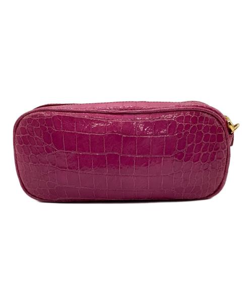 MIU MIU（ミュウミュウ）MIU MIU (ミュウミュウ) ショルダーバッグ ピンクの古着・服飾アイテム