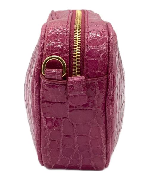 MIU MIU（ミュウミュウ）MIU MIU (ミュウミュウ) ショルダーバッグ ピンクの古着・服飾アイテム