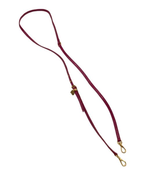 MIU MIU（ミュウミュウ）MIU MIU (ミュウミュウ) ショルダーバッグ ピンクの古着・服飾アイテム