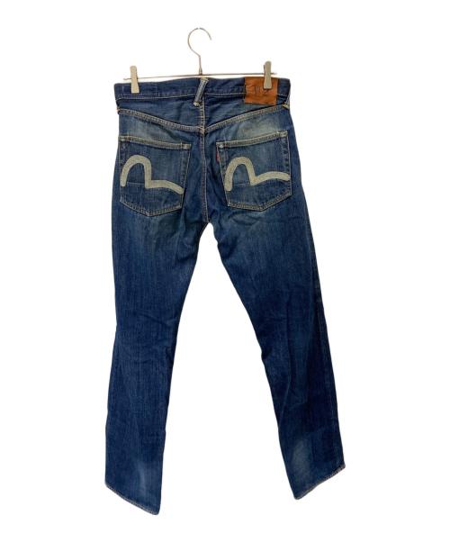 YAMANE（ヤマネ）YAMANE (ヤマネ) カモメデニムパンツ インディゴ サイズ:32×35の古着・服飾アイテム