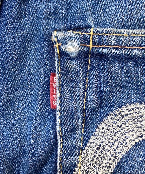 YAMANE（ヤマネ）YAMANE (ヤマネ) カモメデニムパンツ インディゴ サイズ:32×35の古着・服飾アイテム