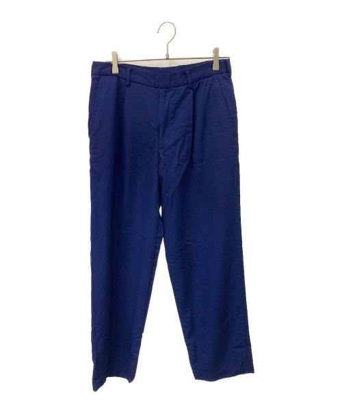 COMME des GARCONS HOMME PLUS（コムデギャルソンオムプリュス）COMME des GARCONS HOMME PLUS (コムデギャルソンオムプリュス) テーパードパンツ ブルー サイズ:Sの古着・服飾アイテム