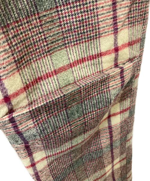 COMME des GARCONS SHIRT（コムデギャルソンシャツ）COMME des GARCONS SHIRT (コムデギャルソンシャツ) ウールパンツ レッド サイズ:Mの古着・服飾アイテム