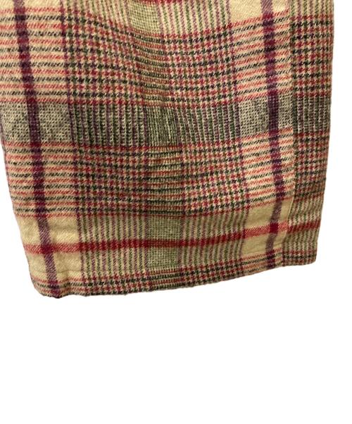 COMME des GARCONS SHIRT（コムデギャルソンシャツ）COMME des GARCONS SHIRT (コムデギャルソンシャツ) ウールパンツ レッド サイズ:Mの古着・服飾アイテム