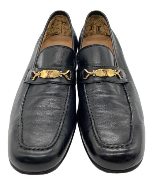 CELINE（セリーヌ）CELINE (セリーヌ) ビットローファー ブラック サイズ:25.0cmの古着・服飾アイテム