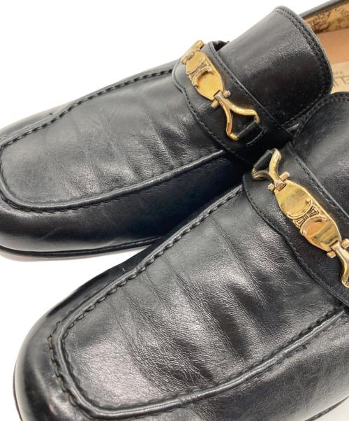 CELINE（セリーヌ）CELINE (セリーヌ) ビットローファー ブラック サイズ:25.0cmの古着・服飾アイテム