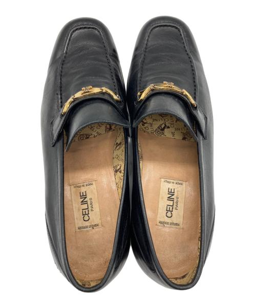 CELINE（セリーヌ）CELINE (セリーヌ) ビットローファー ブラック サイズ:25.0cmの古着・服飾アイテム
