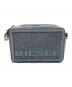DIESEL (ディーゼル) デニムショルダーバッグ インディゴブルー：13000円