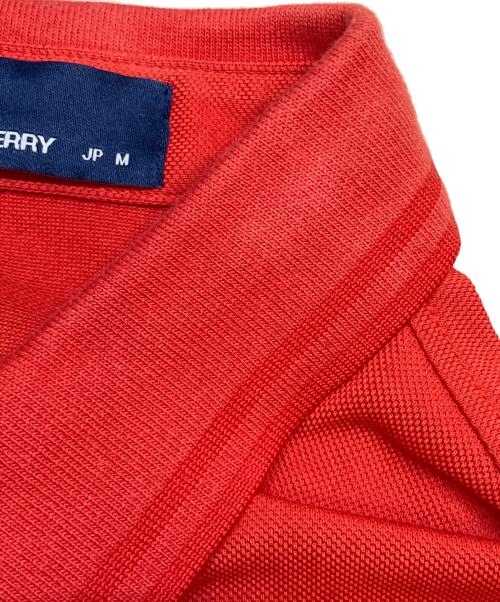 FRED PERRY（フレッドペリー）FRED PERRY (フレッドペリー) ポロシャツ レッド サイズ:Mの古着・服飾アイテム