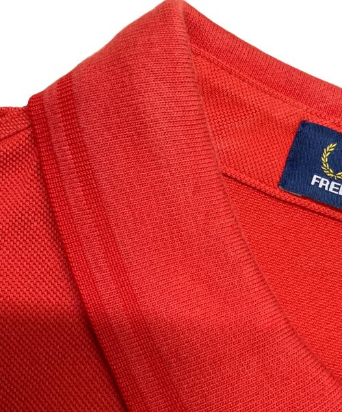 FRED PERRY（フレッドペリー）FRED PERRY (フレッドペリー) ポロシャツ レッド サイズ:Mの古着・服飾アイテム