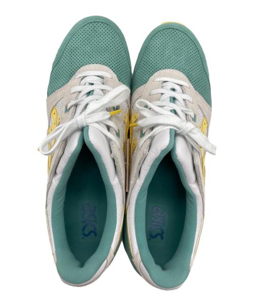 asics（アシックス）asics (アシックス) スポーツスタイルシューズ グリーン×ホワイト×イエロー サイズ:29.0cm 未使用品の古着・服飾アイテム