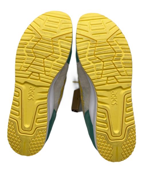 asics（アシックス）asics (アシックス) スポーツスタイルシューズ グリーン×ホワイト×イエロー サイズ:29.0cm 未使用品の古着・服飾アイテム