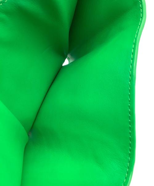 BOTTEGA VENETA（ボッテガベネタ）BOTTEGA VENETA (ボッテガベネタ) 3つ折り財布 グリーンの古着・服飾アイテム