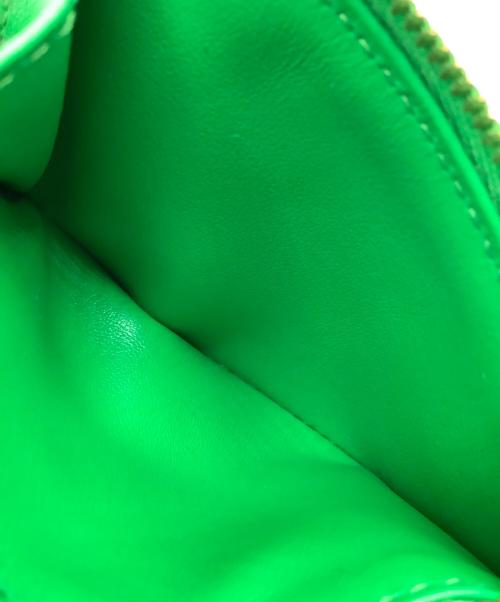 BOTTEGA VENETA（ボッテガベネタ）BOTTEGA VENETA (ボッテガベネタ) 3つ折り財布 グリーンの古着・服飾アイテム