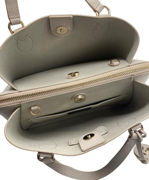 FURLA（フルラ）FURLA (フルラ) 2WAYショルダーバッグ アイボリーの古着・服飾アイテム