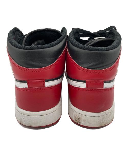 NIKE（ナイキ）NIKE (ナイキ) Air Jordan  1 レッド×ブラック サイズ:27.5cmの古着・服飾アイテム