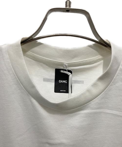 OAMC（オーエーエムシー）OAMC (オーエーエムシー) 半袖カットソー ホワイト サイズ:M 未使用品の古着・服飾アイテム