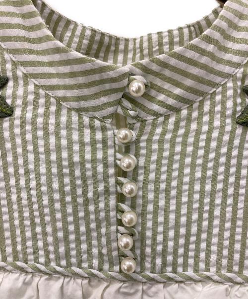 Sister Jane（シスタージェーン）Sister Jane (シスタージェーン) ノースリーブ・キャミソールワンピース グリーン サイズ:Sの古着・服飾アイテム