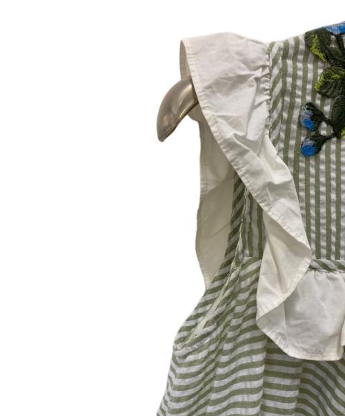 Sister Jane（シスタージェーン）Sister Jane (シスタージェーン) ノースリーブ・キャミソールワンピース グリーン サイズ:Sの古着・服飾アイテム