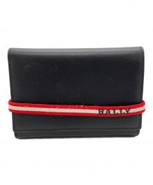 BALLY（バリー）の古着「3つ折り財布」｜ブラック