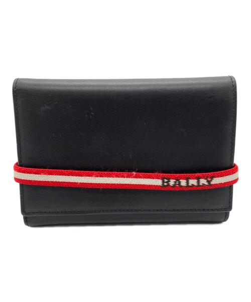 BALLY（バリー）BALLY (バリー) 3つ折り財布 ブラックの古着・服飾アイテム