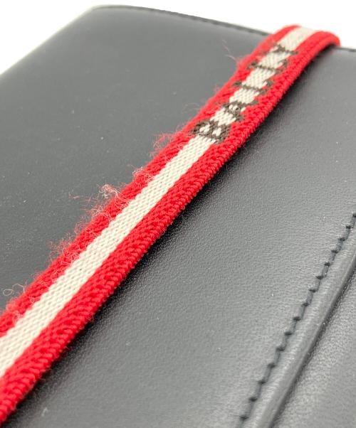 BALLY（バリー）BALLY (バリー) 3つ折り財布 ブラックの古着・服飾アイテム