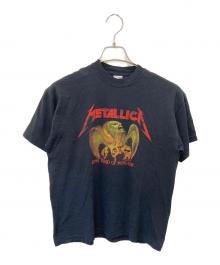 FRUIT OF THE LOOM（フルーツオブザルーム）の古着「半袖カットソー」｜ブラック