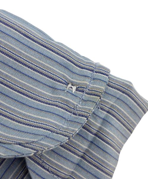 RALPH LAUREN（ラルフローレン）RALPH LAUREN (ラルフローレン) シルクシャツ ブルー サイズ:8の古着・服飾アイテム