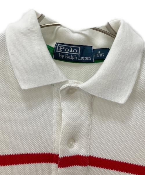 POLO RALPH LAUREN（ポロ・ラルフローレン）POLO RALPH LAUREN (ポロ・ラルフローレン) ポロシャツ ホワイト サイズ:Mの古着・服飾アイテム