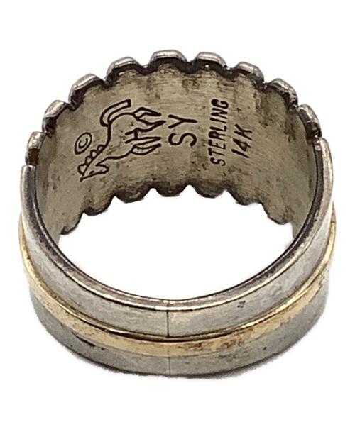 Steve Yellowhorse（スティーブイエローホース）Steve Yellowhorse (スティーブイエローホース) フェザーリング サイズ:表記なしの古着・服飾アイテム