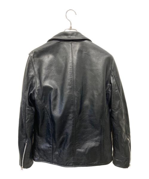 VANSON（バンソン）VANSON (バンソン) Doulbe Riders Jacket Type 2 ブラック サイズ:40の古着・服飾アイテム