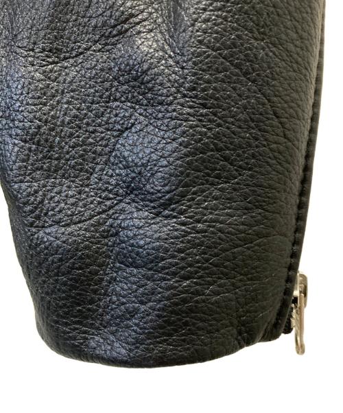 VANSON（バンソン）VANSON (バンソン) Doulbe Riders Jacket Type 2 ブラック サイズ:40の古着・服飾アイテム