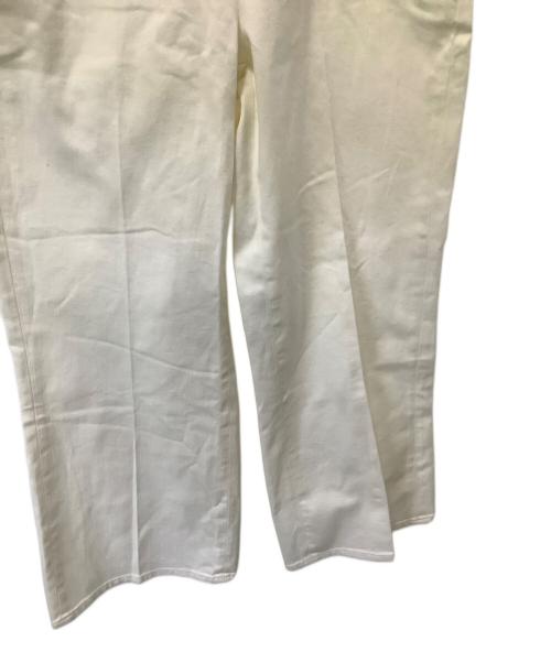 Kate Spade（ケイトスペード）Kate Spade (ケイトスペード) セーラーデニムパンツ ホワイト サイズ:4の古着・服飾アイテム