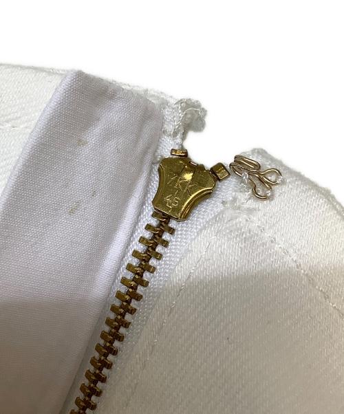 Kate Spade（ケイトスペード）Kate Spade (ケイトスペード) セーラーデニムパンツ ホワイト サイズ:4の古着・服飾アイテム