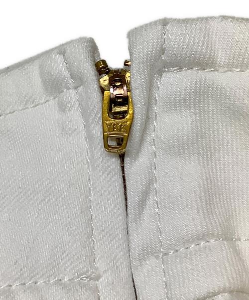 Kate Spade（ケイトスペード）Kate Spade (ケイトスペード) セーラーデニムパンツ ホワイト サイズ:4の古着・服飾アイテム