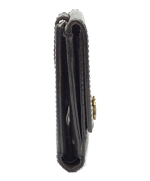 CHANEL（シャネル）CHANEL (シャネル) 2つ折り財布 ブラックの古着・服飾アイテム