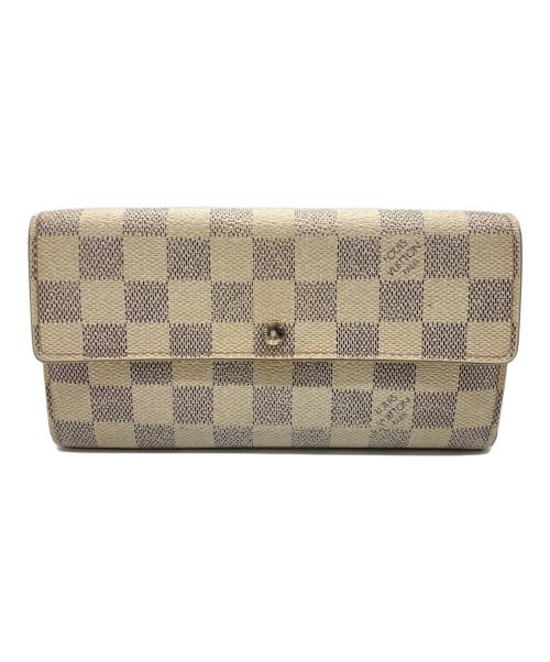 LOUIS VUITTON（ルイ ヴィトン）LOUIS VUITTON (ルイ ヴィトン) ポルトフォイユ・サラ ホワイトの古着・服飾アイテム