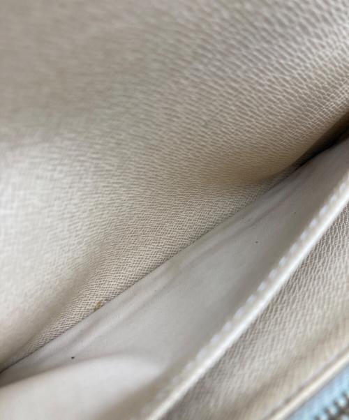 LOUIS VUITTON（ルイ ヴィトン）LOUIS VUITTON (ルイ ヴィトン) ダミエ・アズール ポルトフォイユ・サラ ホワイトの古着・服飾アイテム