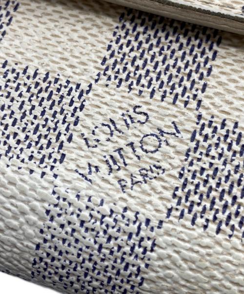 LOUIS VUITTON（ルイ ヴィトン）LOUIS VUITTON (ルイ ヴィトン) ダミエ・アズール ポルトフォイユ・サラ ホワイトの古着・服飾アイテム
