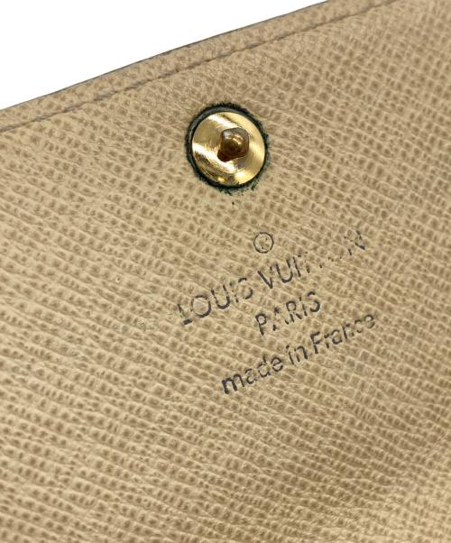 LOUIS VUITTON（ルイ ヴィトン）LOUIS VUITTON (ルイ ヴィトン) ダミエ・アズール ポルトフォイユ・サラ ホワイトの古着・服飾アイテム