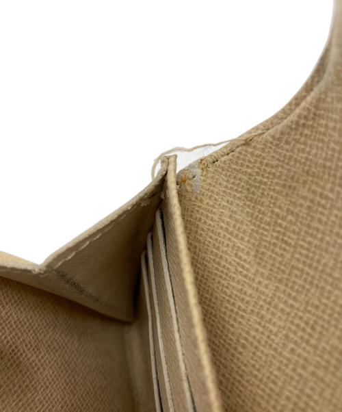 LOUIS VUITTON（ルイ ヴィトン）LOUIS VUITTON (ルイ ヴィトン) ダミエ・アズール ポルトフォイユ・サラ ホワイトの古着・服飾アイテム