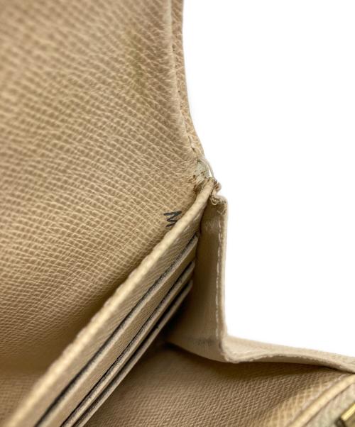 LOUIS VUITTON（ルイ ヴィトン）LOUIS VUITTON (ルイ ヴィトン) ダミエ・アズール ポルトフォイユ・サラ ホワイトの古着・服飾アイテム