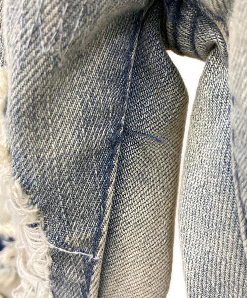 Jaded London（ジェイデッドロンドン）Jaded London (ジェイデッドロンドン) ダメージ加工デニムパンツ ブルー サイズ:W32の古着・服飾アイテム