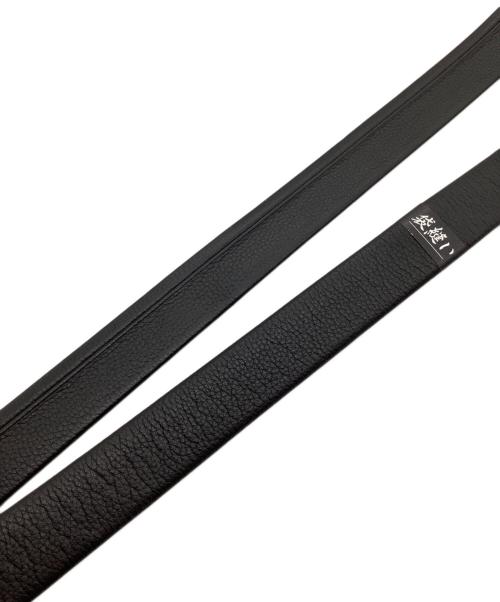 BALENCIAGA（バレンシアガ）BALENCIAGA (バレンシアガ) レザーベルト ブラックの古着・服飾アイテム