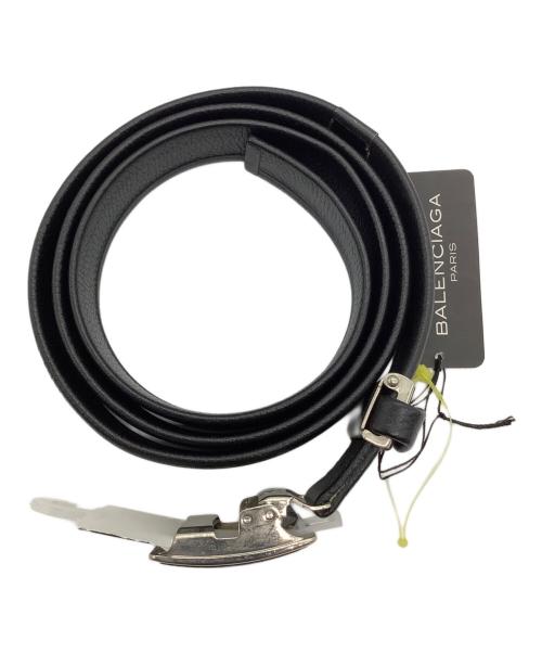 BALENCIAGA（バレンシアガ）BALENCIAGA (バレンシアガ) レザーベルト ブラックの古着・服飾アイテム