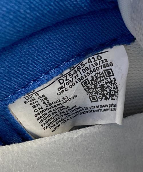 NIKE（ナイキ）NIKE (ナイキ) AIR JORDAN 1 RETRO ホワイト×ブルー サイズ:cm28の古着・服飾アイテム